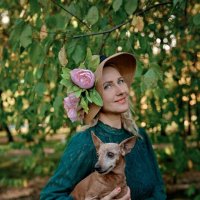 Дама с собачкой :: Author 