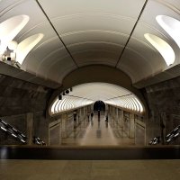 "Достоевская"- самая мрачная и таинственная станция московского метро. :: Татьяна Помогалова