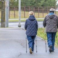 Скандинавы в Москве. Еле догнал :) :: Валерий Иванович Скандинавы в Москве. Еле догнал :) :: Валерий Иванович