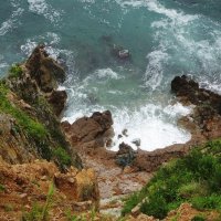 Вид на море с мыса Пассека :: Лидия Бусурина