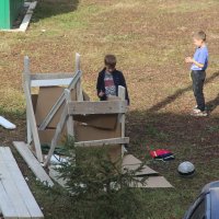 Мой двор.Стройка века :: Венера Чуйкова