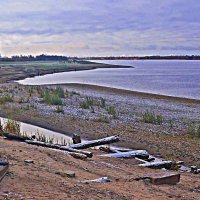 Октябрь..Юганская Обь...Старая пристань! :: Владимир 