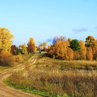 Осенний пейзаж :: Александр Щеклеин Осенний пейзаж :: Александр Щеклеин