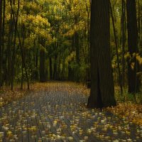 Дождливая осень в Филях :: Александр Орлов Дождливая осень в Филях :: Александр Орлов