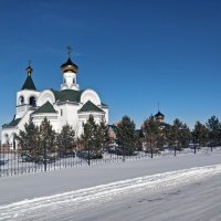 Крестовоздвиженский православный храм :: Андрей Хлопонин Крестовоздвиженский православный храм :: Андрей Хлопонин
