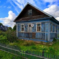 История деревеньки из 10 домов... :: Мария Васильева