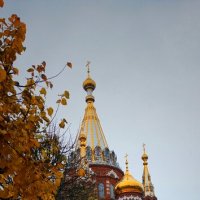 Осень. Ижевск. Свято-Михайловский Собор. :: Леонид Абросимов