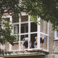 Что нам стоит балкон построить :: Сергей Царёв