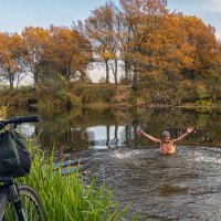 Ура! Осень наступило! :: Сергей Цветков Ура! Осень наступило! :: Сергей Цветков