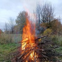 Прощальный костер :: Сергей Лындин