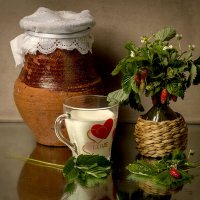 Осенняя земляника :: Людмила Павловна Крышковец