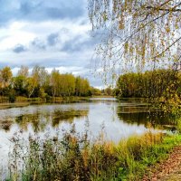 Осенний пейзаж. :: Милешкин Владимир Алексеевич Осенний пейзаж. :: Милешкин Владимир Алексеевич