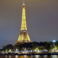 В ночном Париже она видна издалека :: Alexandеr P