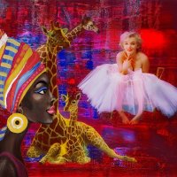 Африканский сон Монро. :: Владимир Безгрешнов