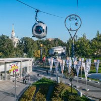 Воздушный трамвай :: Яков Хруцкий