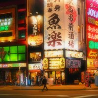 Вечерние огни Нагои Япония :: Civetta ***