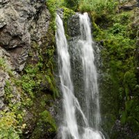 Водопад на берегу моря. Залив Анива. Сахалин. :: Ирина Нафаня Водопад на берегу моря. Залив Анива. Сахалин. :: Ирина Нафаня