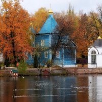 Часовня и церковь Петра и Павла. :: Татьяна Помогалова