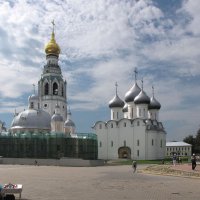 Воскресенский собор, Колокольня Софийского собора и Софийский собор :: Александр Ильчевский 