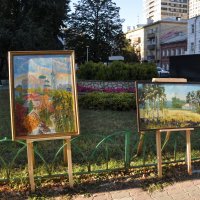 Выставка на открытом воздухе :: Татьяна Машошина Выставка на открытом воздухе :: Татьяна Машошина