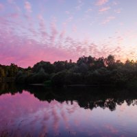Малиновый закат :: Галина Ложечникова