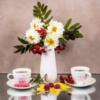 Чай вдвоем :: Людмила Павловна Крышковец Чай вдвоем :: Людмила Павловна Крышковец