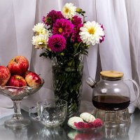 Георгины :: Людмила Павловна Крышковец