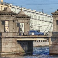 Петербург. Фонтанка. :: Стальбаум Юрий Петербург. Фонтанка. :: Стальбаум Юрий