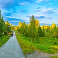 Осенний вечер. :: юрий Амосов