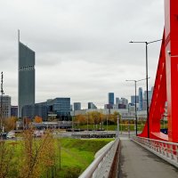 Центр Терешковой и Гагаринский мост :: Александр Чеботарь