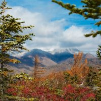 вид на гору Снежную :: ЕВГЕНИЯ БОРИСЕНКО