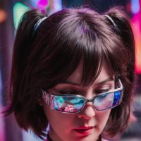 A woman with short brown hair :: Vsevolod Boicenka