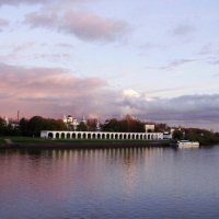 Октябрьский вечер в Новгороде :: Светлана Z. Октябрьский вечер в Новгороде :: Светлана Z.