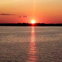 Закат на Волге :: Надежда 