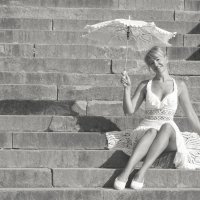 Солнце  в Алупке :: Сергей Рузаев 