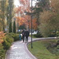 Осень в парке  Гагарина :: Валентин Семчишин