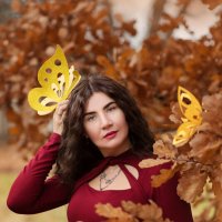 Осенние бабочки :: Анна Ермоленко Осенние бабочки :: Анна Ермоленко