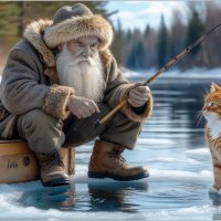 " Зимняя рыбалка " :: antri 