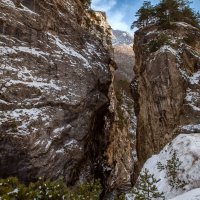 Кадаргаванский каньон в Куртатинском ущелье.Северная Осетия -Алания. :: Дина Евсеева