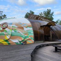 Кафе на Куршской косе. :: Ольга Кафе на Куршской косе. :: Ольга