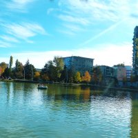 Пейзажи  Гагаринского  парка :: Валентин Семчишин