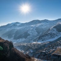 Крестовый перевал . Грузия. :: Дина Евсеева Крестовый перевал . Грузия. :: Дина Евсеева