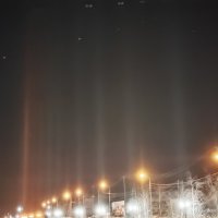 Световые столбы :: Anna Ivanova