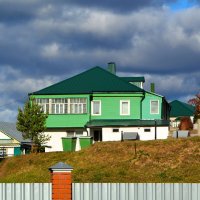 Чебоксары. Келейный корпус Спасо-Преображенского женского монастыря. :: Пётр Чернега Чебоксары. Келейный корпус Спасо-Преображенского женского монастыря. :: Пётр Чернега