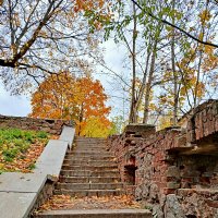 Спуск в старину. :: Лия ☼ Спуск в старину. :: Лия ☼