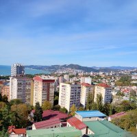 Панорама Сочи с Виноградной горки :: Tata Wolf Панорама Сочи с Виноградной горки :: Tata Wolf