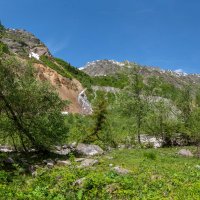 Тропа к леднику Чалаади. Сванетия. Грузия. :: Дина Евсеева