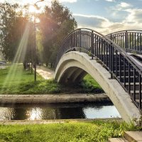 Вечером в парке :: Денис Масленников