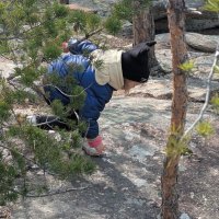 Марьяна идёт в гору. :: Андрей Хлопонин