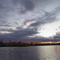 Закат в октябре. :: Сергей Рожков